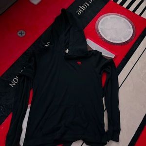 kids navy Abercrombie hoodie